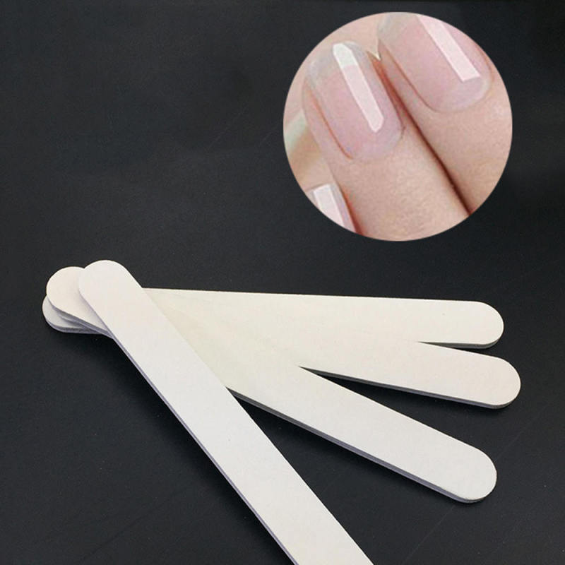50pcs Nail Swatches Practice Stick Makeup Polish Display Sector Board DXG ESV