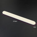 50pcs Nail Swatches Practice Stick Makeup Polish Display Sector Board DXG ESV