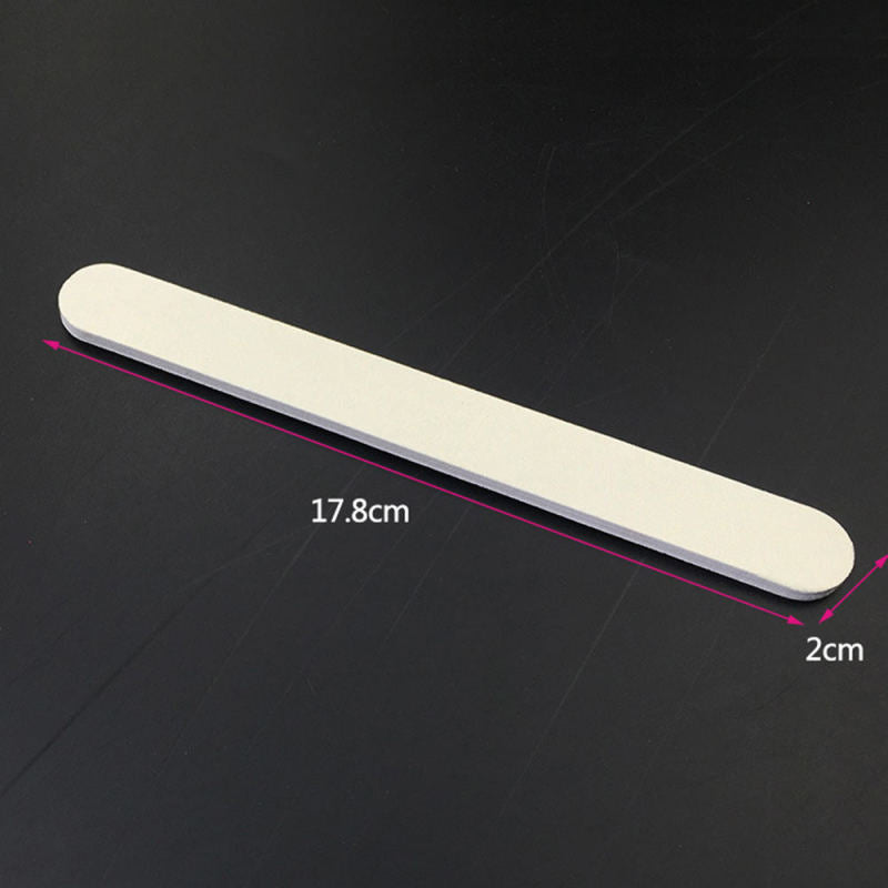 50pcs Nail Swatches Practice Stick Makeup Polish Display Sector Board DXG ESV