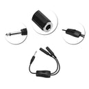 1X Tattoo Switch Box Switch Line Dual Connection Clip Cord Controller Useful