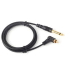 1 pcs Tattoo RCA Clip Cord for Tattoo Machine Flexible 1.8M Black YIX GUZ XLF