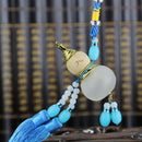 Delicate Perfume Bottle Gourd Pendant for Car Interior Decor Hanging Or VIN