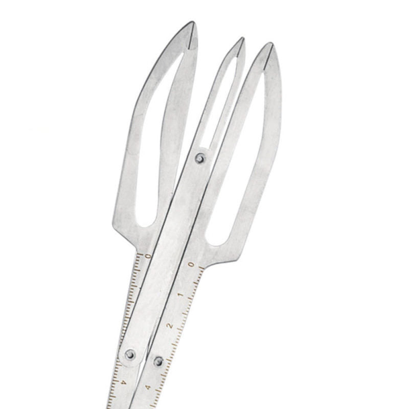 Stainless STEEL MICROBLADING CALIPERS - Golden Mean Ratio Ruler - Brow S PES