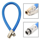 1PC Car Air Rubber Hose Copper Lock on Clip Chuck Tire Inflator Self-loc EYR