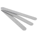 50 x Nail Files 100/180 Grey Round Double Side Grit Nail Art Tools Manicure BLN