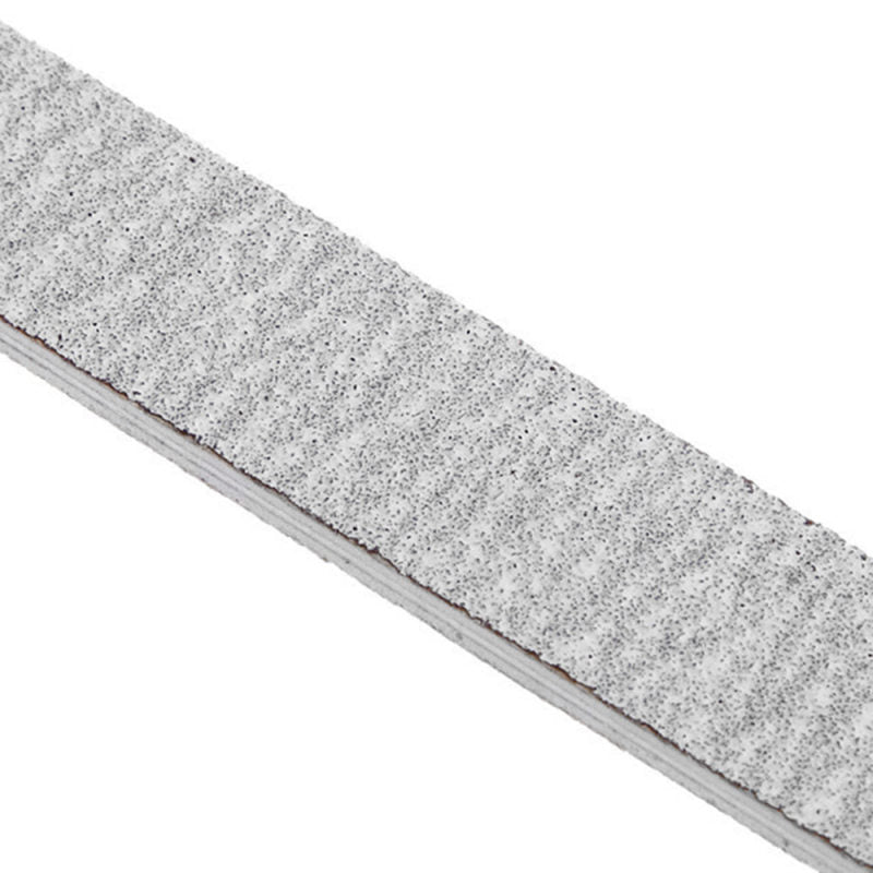 50 x Nail Files 100/180 Grey Round Double Side Grit Nail Art Tools Manicure