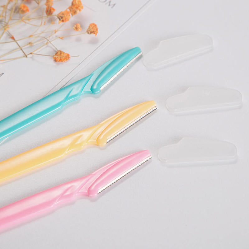 36pcs Facial Eyebrow Safety Razor Trimmer Shaper Shaver Hair Removeral fgh ZVE