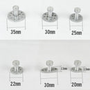 6 pcs Car Aluminum Glue Pulling Puller Tabs Paintless Dent Repair Tool Kit