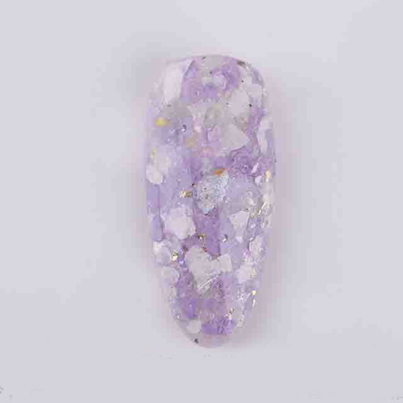 Nail Art Glitter Marble Dust For UV GEL Acrylic Powder Sequin Decor XBO
