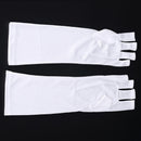 Hot Nail Art UV Gel Protect Hand Gloves Anti-UV Open-toed Gloves Manicur AKI
