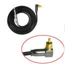 (Black) - Silicone Soft Tattoo Clip Cord, Flexible Silicone Hook Line Core xcv