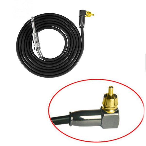 (Black) - Silicone Soft Tattoo Clip Cord, Flexible Silicone Hook Line Core xcv