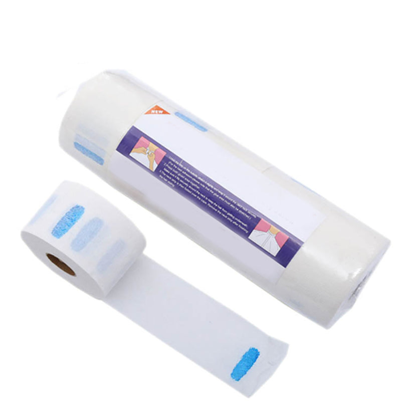5X/Roll Disposable Elastic Roll Neck Paper Barber Salon Cape Hairdress SMF