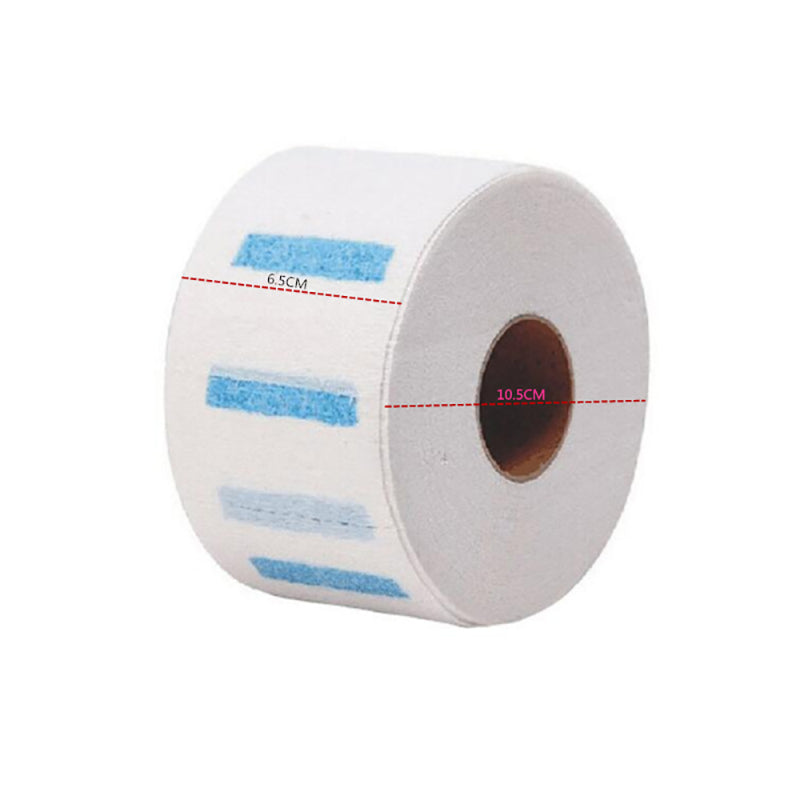 5X/Roll Disposable Elastic Roll Neck Paper Barber Salon Cape Hairdress SMF