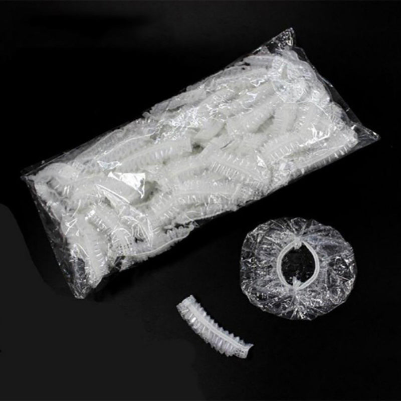 Waterproof Ear Protector Plastic Cover Caps 200pcs Disposable Bath Show XNS