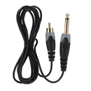 2.25 meters Tattoo Clip Hook Line with Curved Head RCA Plug for Tattoo M MYT