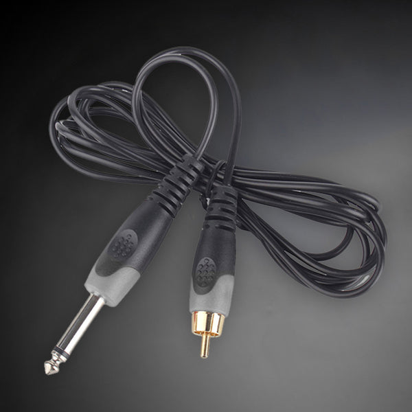 2.25 meters Tattoo Clip Hook Line with Curved Head RCA Plug for Tattoo M MYT
