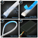 47" 120cm RGB Flow Type LED Strip Tailgate Light Turning Braking Signal Light FD