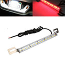 White Red 30SMD Bolt-On LED Lamps Car License Plate Light Backup Reverse GEK