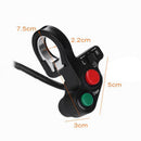 New Motorcycle ATV 7/8" Handlebar Horn Turn Signal Headlight Start Switch 12V