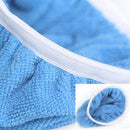 5PCS Blue Microfiber Soft Car Polishing Waxing Polisher Bonnet Buffing Pad LSX