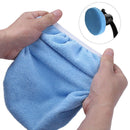 5PCS Blue Microfiber Soft Car Polishing Waxing Polisher Bonnet Buffing Pad LSX
