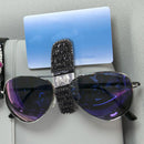 Car Sun Visor Glasses Sunglasses Ticket Receipt Card Clip Storage Holder FBJ