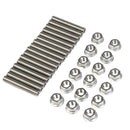 New 16 Sets Stainless Exhaust Manifold Stud Kit for Ford 4.6 5.4 Liter V8 GCC