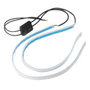 60CM DRL Flexible LED Tube Strip Daytime Running Lights Car Parking Lamps IIB