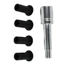 5pcs Door Hinge Kit Bushing Liners For Jeep Wrangler JKU 07-18 4 Door GPW