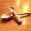 2 Pack Wood Carving Spoon Blank Basswood Unfinished Wooden Craft Whittling Kit