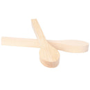 2 Pack Wood Carving Spoon Blank Basswood Unfinished Wooden Craft Whittling Kit