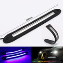 12V Flexible COB LED DRL Daytime Running Light Car Driving Lamp White Wate JFB