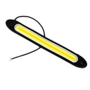 12V Flexible COB LED DRL Daytime Running Light Car Driving Lamp White Wate JFB