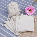 10PCS Linen Jute Drawstring Gifts Bags Sacks Party  Jewelry  Favors 8 * 10cm HFG
