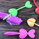 5PCs  Silicone Foods Snacks Bags Sealing Clip Tie Beam Port Bundled Eco-friendly