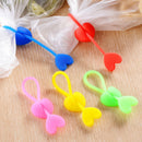 5PCs  Silicone Foods Snacks Bags Sealing Clip Tie Beam Port Bundled Eco-friendly