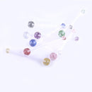 8x Sexy Flexible Navel Belly Button Pregnant Maternity Barbell Ring Body Jewelry