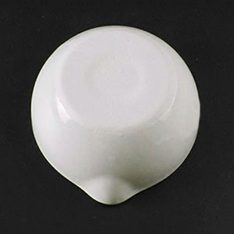 1 Set White Topping Actual Porcelain Mortar+Pestle Mixing Grinding Bowl DIY Tool