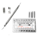 360pcs Watchmaker Watch Band Spring Bars Strap Link Pins Alloy Repair  RJU