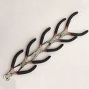 5Pcs Jewellery Mini Pliers Tools Kit Cutter Chain Round Bent Nose Beadin GPR