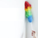 Plastic Feather Duster Colorful Useful Anti Static Car Home Window Long Cleaner