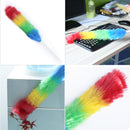 Plastic Feather Duster Colorful Useful Anti Static Car Home Window Long Cleaner