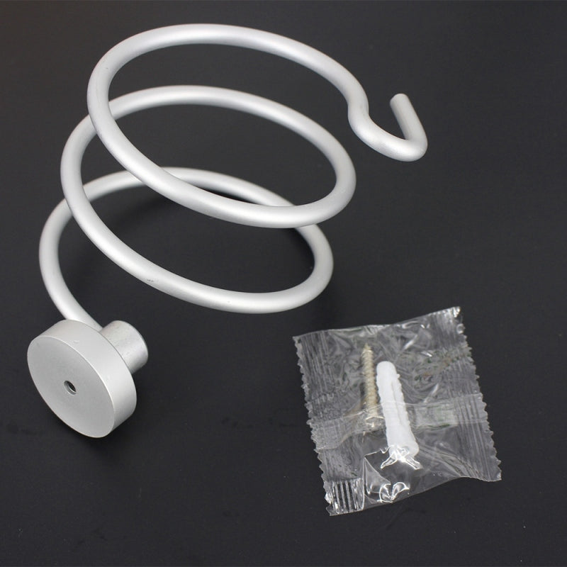 Aluminum Wall Mounted Hair Dryer & Straighteners Holder Storage Stand Ba III