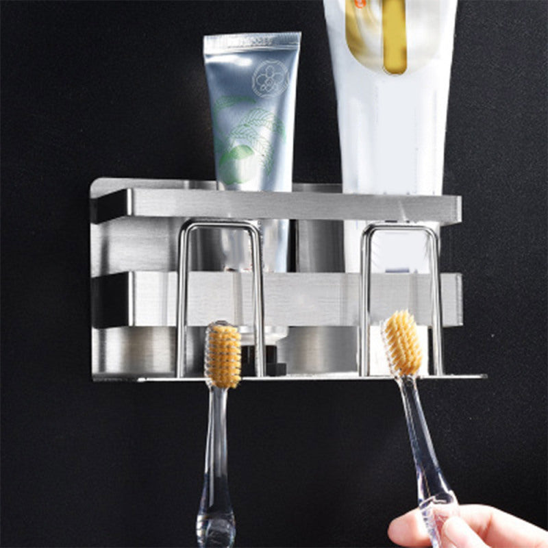Toothbrush Stand Holder Organizer Toothpaste Cup Rack Hanger Sturdy Ba BQZ