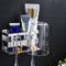 Toothbrush Stand Holder Organizer Toothpaste Cup Rack Hanger Sturdy Ba BQZ
