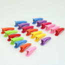20x Child Children Girls Alligator Barrette Plastic Hair Clips Accessori DVK