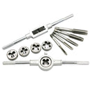 12x Adjustable Metric Tap Die Set Tapping Wrench Hand Threading Kit with C UWY