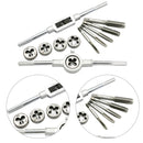 12x Adjustable Metric Tap Die Set Tapping Wrench Hand Threading Kit with C UWY