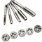 12x Adjustable Metric Tap Die Set Tapping Wrench Hand Threading Kit with C UWY